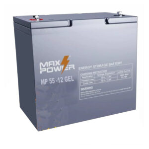 Bateria MAX POWER Gel 55-12